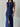 Kate Sleeveless Buttoned Maxi Dress - Navy