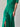 Maria Buttoned Knit Midi Dress - Green